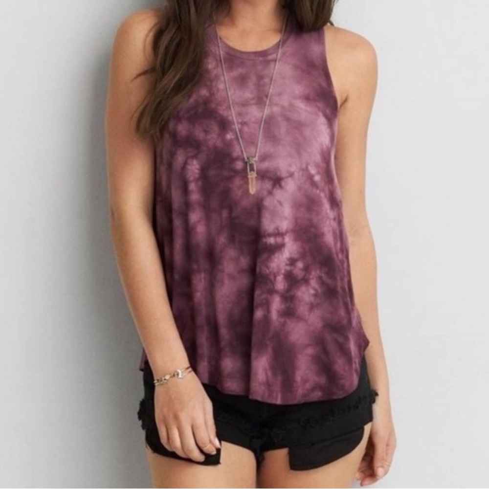 American Eagle Tye Dye Soft & Sexy Tank
